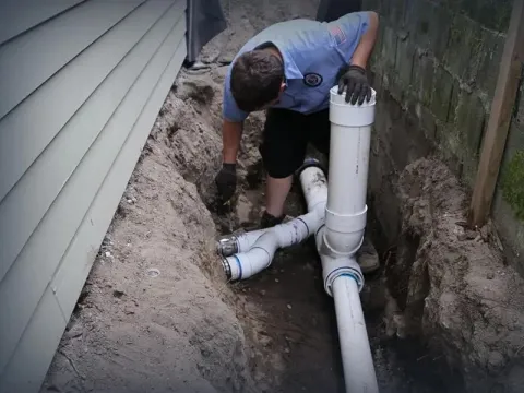 Drainage Services and Repair in Weatherford, TX — photo 1