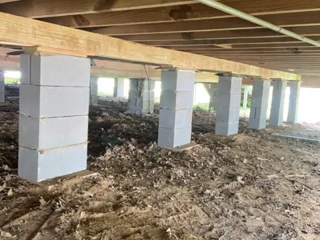 Pier and Beam Foundation Repair in Weatherford, TX